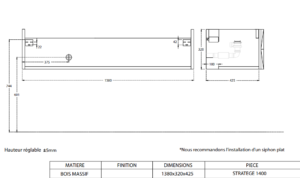 Hdeko Magasin De Carrelage Laval Plan Double Vasque